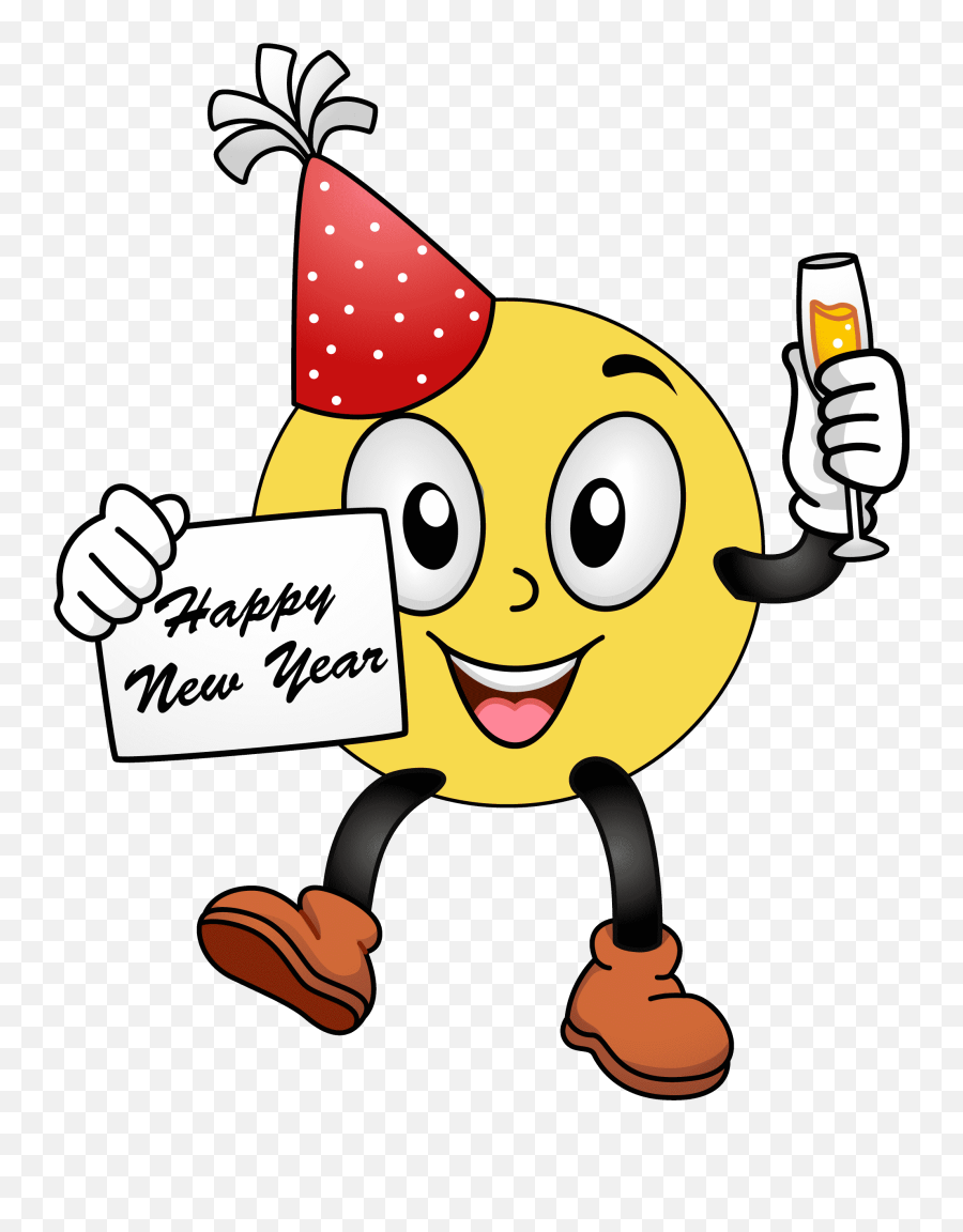 Download Disney New Years Eve Clipart - Clipart Disney Happy New Year Emoji,New Years Eve Clipart