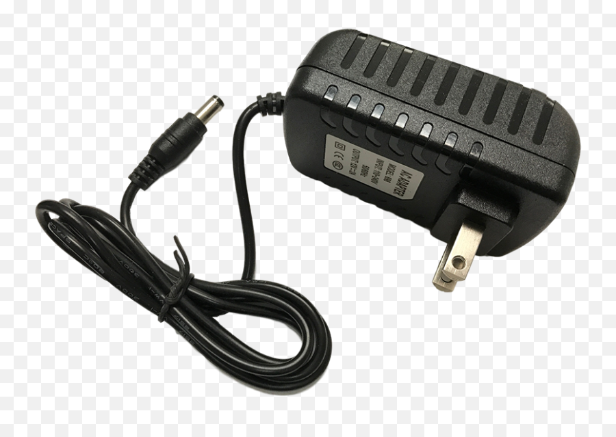 Dc - 2amp Security Camera Power Supply Adapter 12vdc Emoji,Power Cord Png