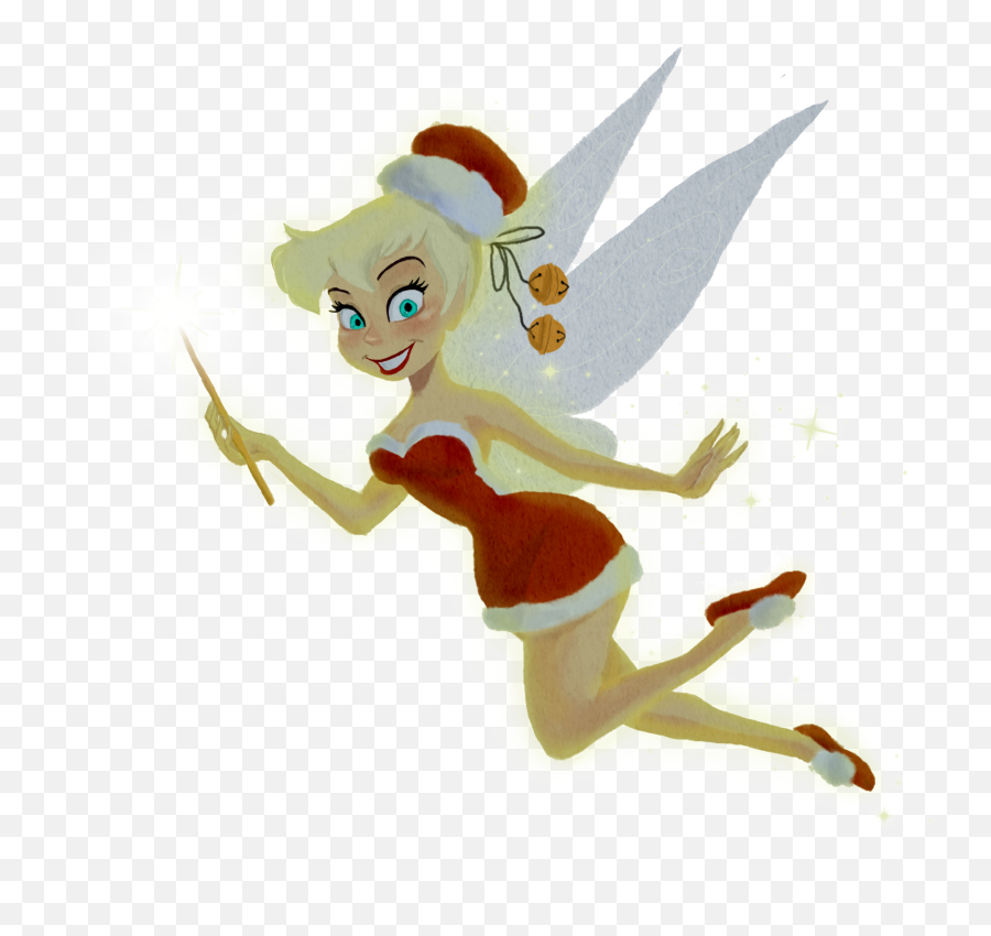 Tinkerbell Png Background Image - Christmas Tinkerbell Emoji,Tinkerbell Png