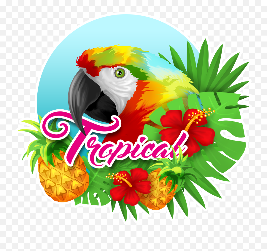 Tropical Clipart - Fresh Emoji,Tropical Clipart