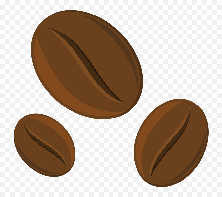 Coffee Bean Drawing Png Transparent - Clipart Coffee Bean Png Emoji,Coffee Beans Png