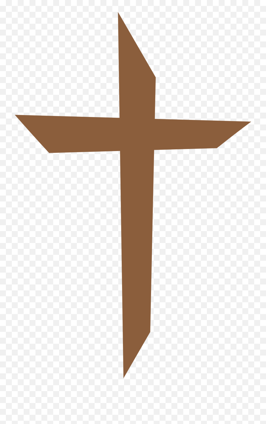 Download Cross Free Png Transparent - Cross Clipart Brown Emoji,Cross Clipart