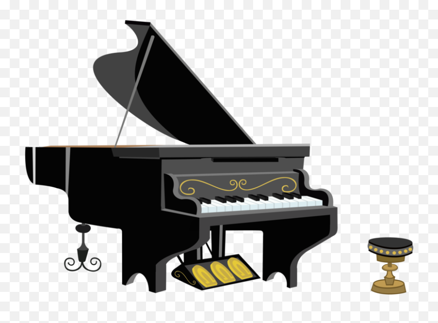 Grand Piano Musical Instruments Musical Keyboard - Piano Vector Piano Emoji,Grand Piano Clipart