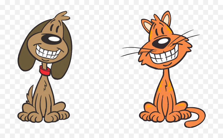 Happy Dogs Cats - Cartoon Transparent Dog And Cat Emoji,Cat And Dog Clipart