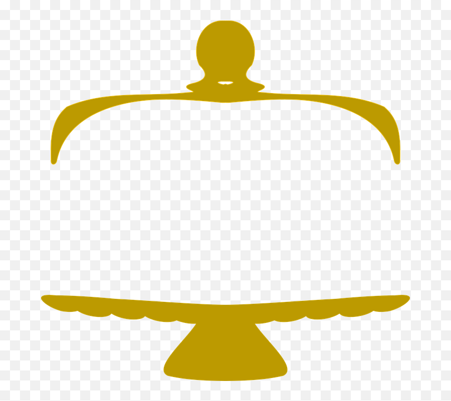 Cake Plate Logo Gold - Transparent Gold Cake Logo Emoji,Round Logo Design