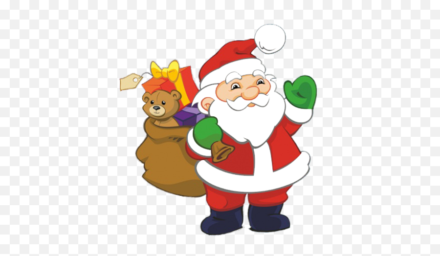 Santa Claus Clipart Christmas Candle - Free Snta Clip Art Emoji,Grandma Clipart