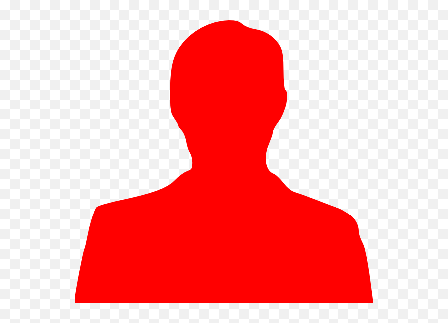 Person Red Icon Free Png Transparent Background Free Emoji,Red Background Png