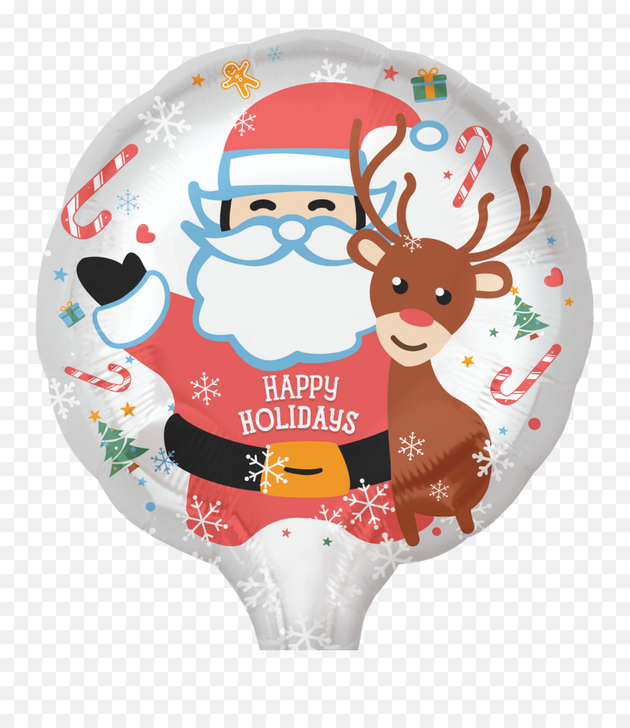 Happy Holidays Balloon Cardalloon Emoji,Happy Holiday Png