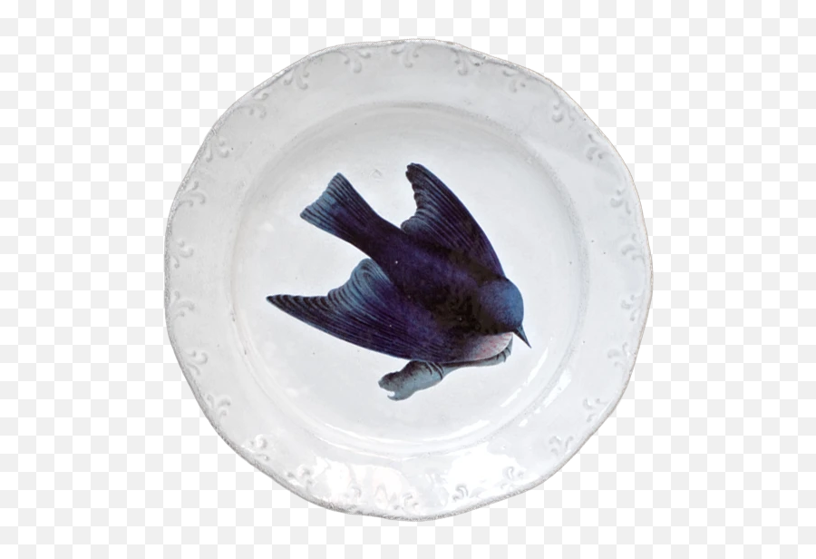 Assiette Plate Oiseau Bleu85 Round1 Deepjohn Derian Emoji,Company With A Blue Bird Logo