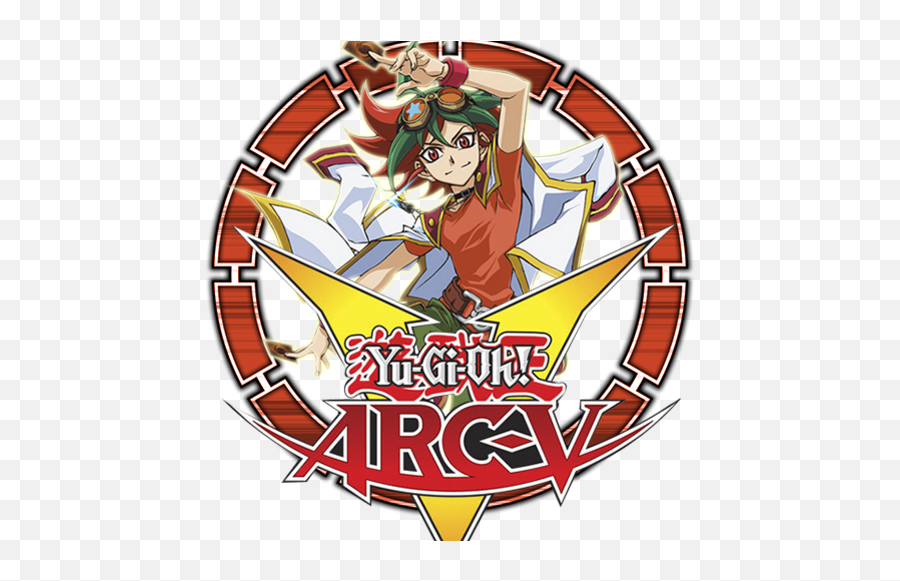 Download Hd Default Yu Gi Oh Arc V - Yugioh Arc V Logo Emoji,Yugioh Logo