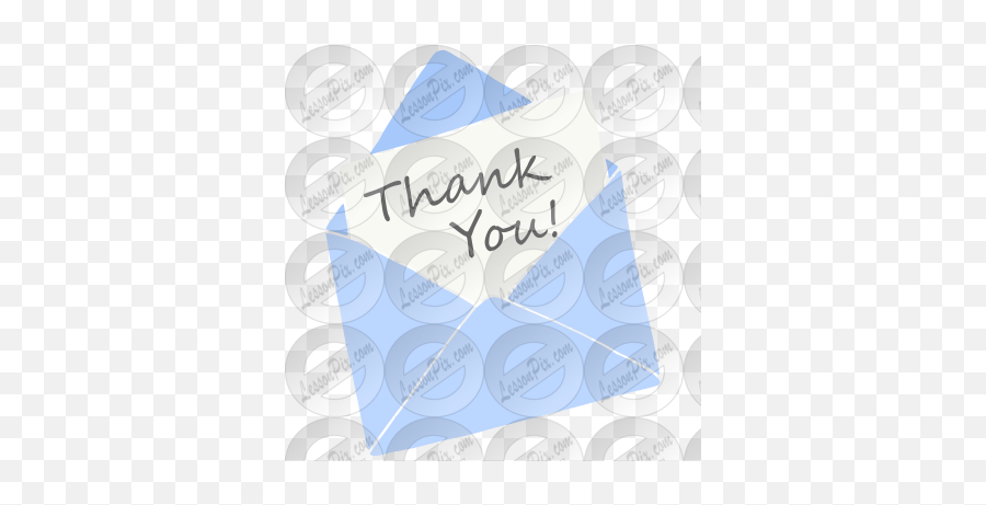 Thank You Stencil For Classroom Therapy Use - Great Thank Emoji,Thank You Clipart Images