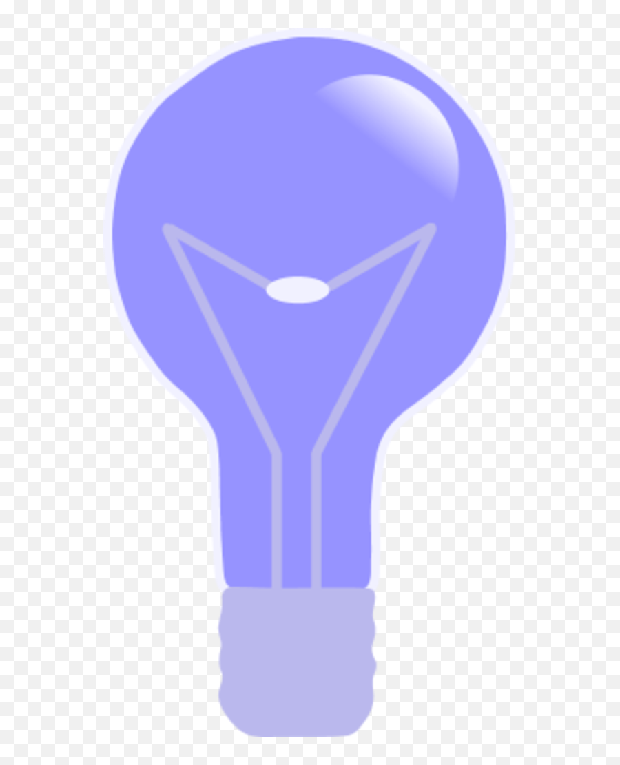Clip Art Of Purple Light Bulb Free Image Download Emoji,Light Bulb Clip Art Png