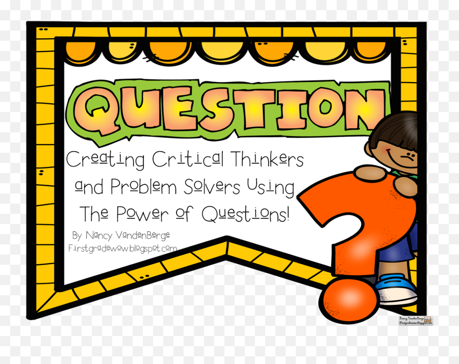 Creating Critical Thinkers Through Questioning First Emoji,Critical Thinking Clipart