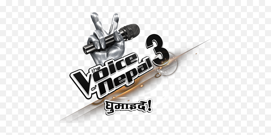 The Voice Of Nepal U2013 Himalaya Television - Voice Of Nepal Season 3 Logo Emoji,The Voice Logo