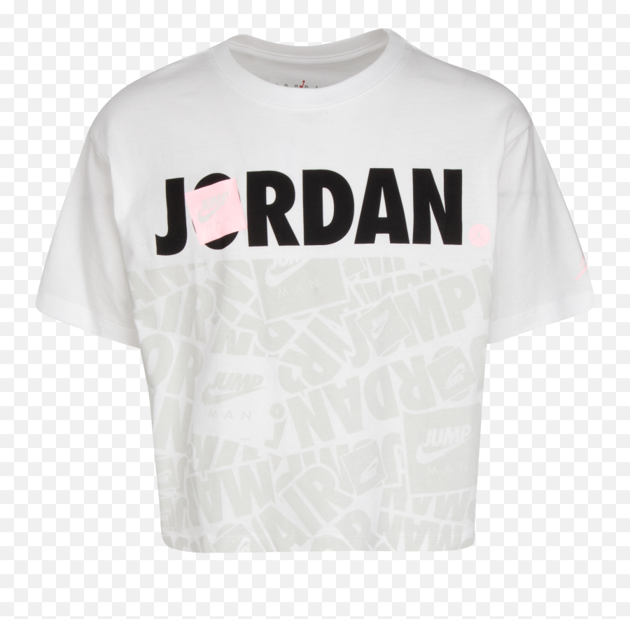 Jordan Jumpman Fun Block T - Shirt Girlsu0027 Grade School Short Sleeve Emoji,Foot Locker Logo