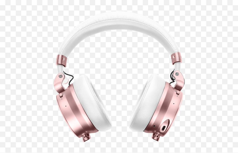 Rose Gold Headphone Png Background - Solid Emoji,Headphones Transparent Background