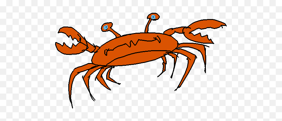 Dancing Crab Meme Gif Posted By Zoey Thompson - Transparent Animated Crab Gif Emoji,Crab Transparent Background