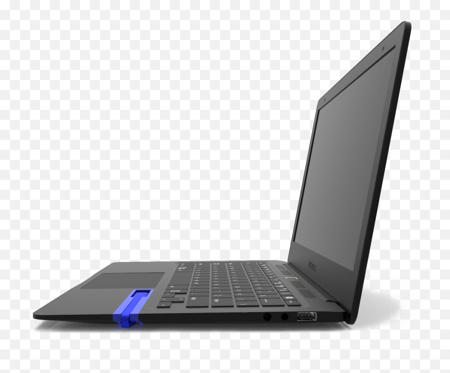 Download Mirabook Side View With Blue Layout - Laptop Full Laptop From Side Png Emoji,Laptop Transparent