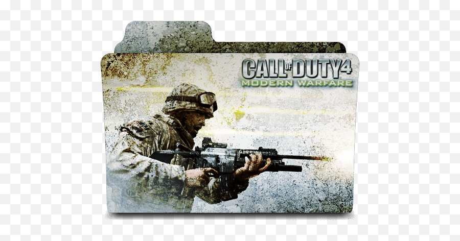 Call Of Duty Modern Warfare Folder - Call Of Duty 4 Folder Icon Emoji,Call Of Duty Modern Warfare Png