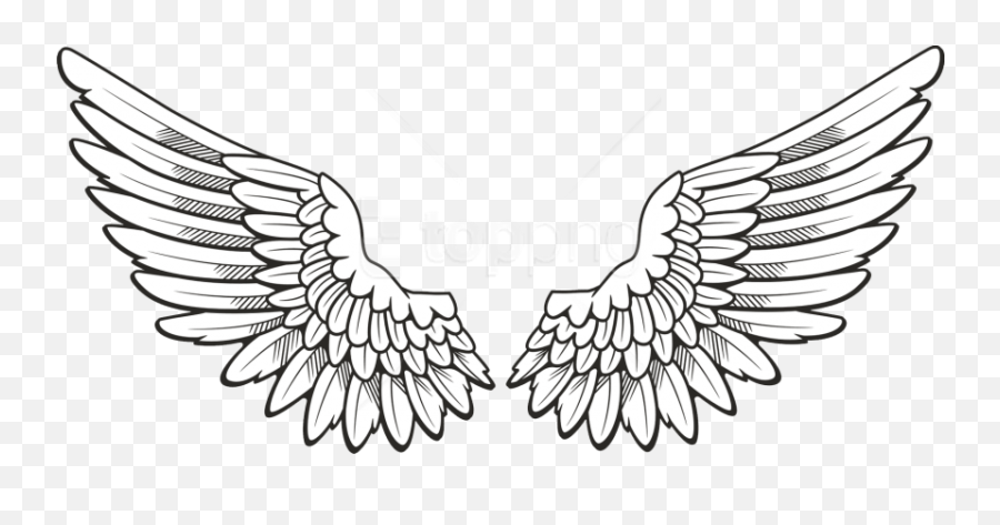 Download Hd Free Png Download White Wings Clipart Png Photo - Wings Png Emoji,Wings Clipart