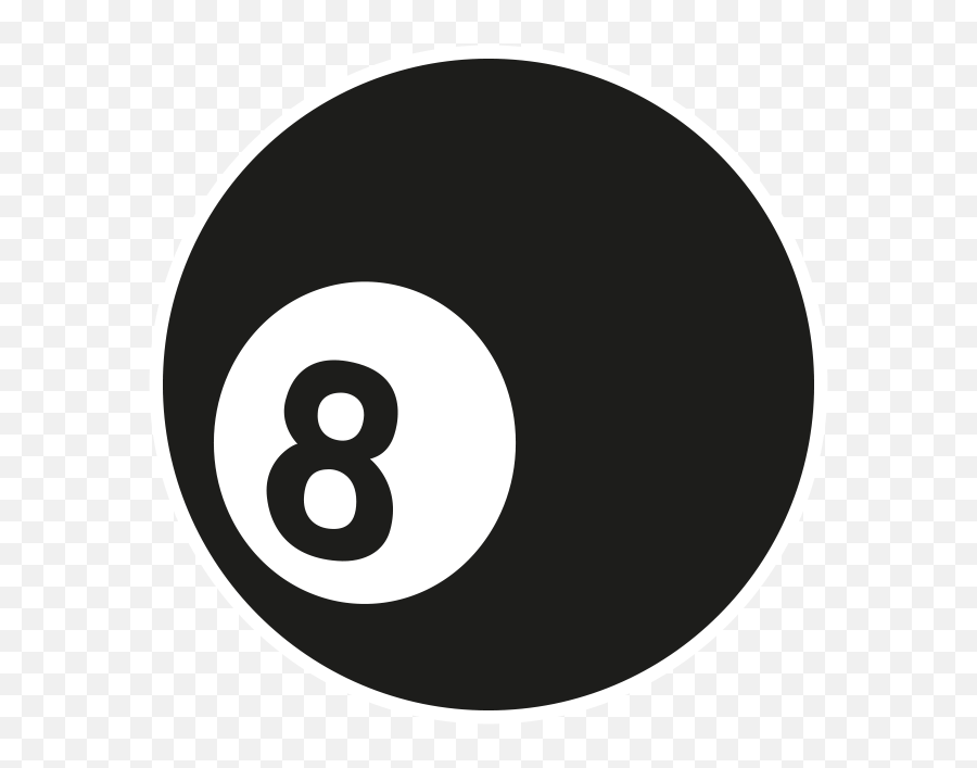 8 Ball Logo Transparent Cartoon - Jingfm Logo 8 Ball Png Emoji,Ball Logo