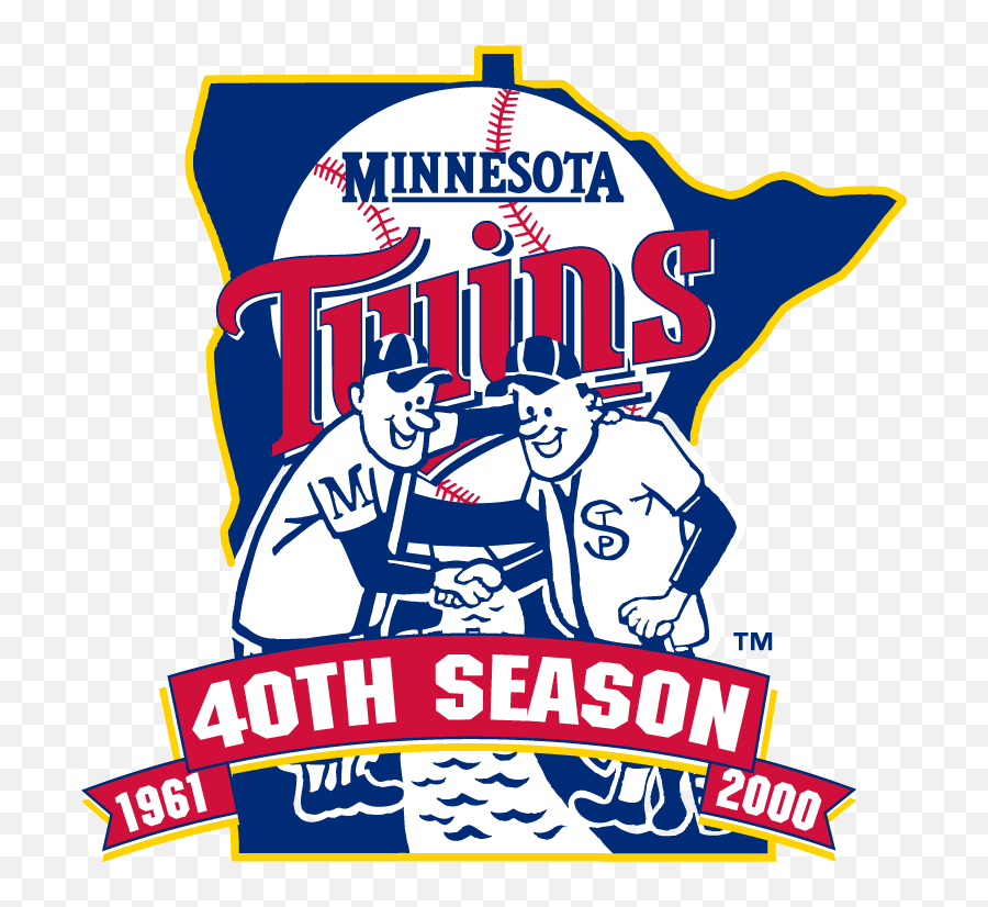 Minnesota Twins Anniversary Logo - Mn Twins 50th Anniversary Emoji,Minnesota Twins Logo