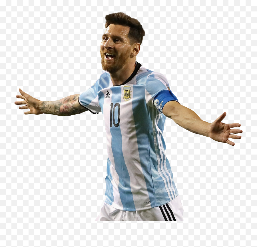 Messi Fifa 17 Beard Transparent Png - Messi Argentina Messi Png Emoji,Messi Png