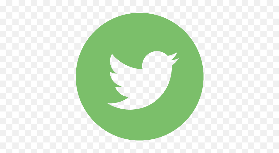 Moth Green Twitter 4 Icon - Free Moth Green Twitter Icons Transparent Twitter Round Logo Emoji,Moth Clipart