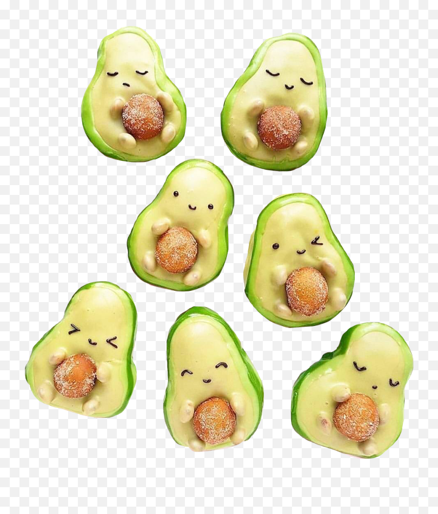 Cute Clipart Avocado Picture 861204 Cute Clipart Avocado - Cute Kawaii Avocados Emoji,Avocado Clipart