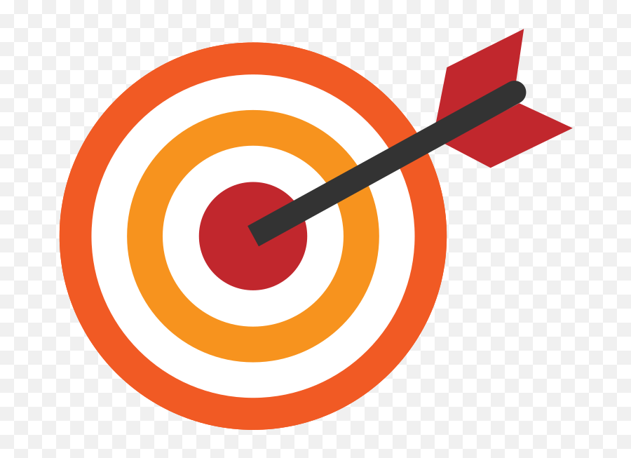 Red Target Board Png Clipart Background - Shooting Target Emoji,Target Png