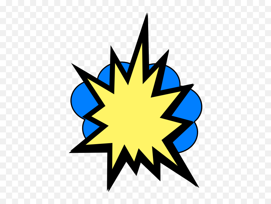 Download Hd Starburst Clipart Superhero - Clip Art Bam Emoji,Starburst Clipart