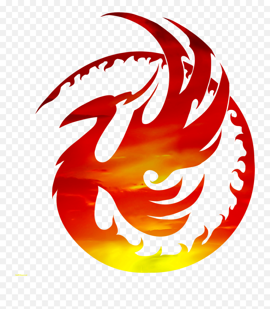 Download Phoenix Png Transparent - Design Phoenix Logo Png Emoji,Phoenix Png