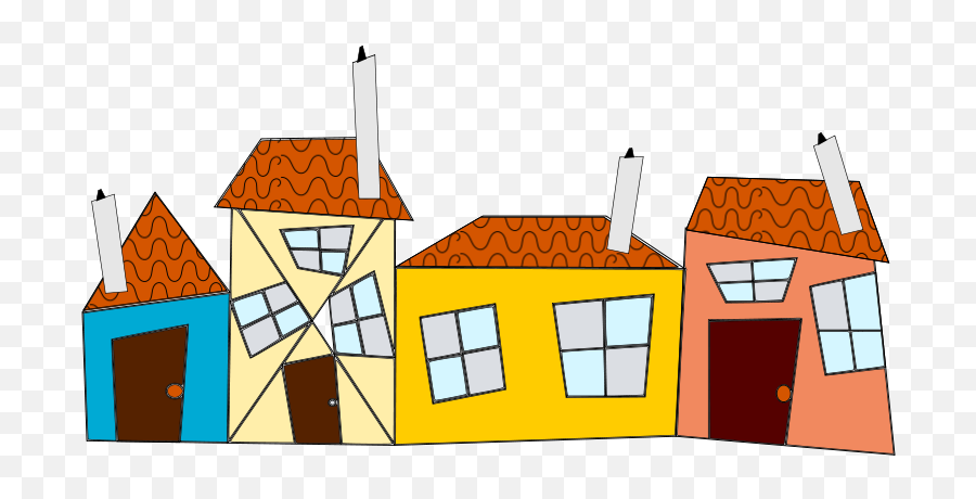 Free Neighborhood House Vectors - Grass Root Level Of Community Emoji,Neighborhood Clipart