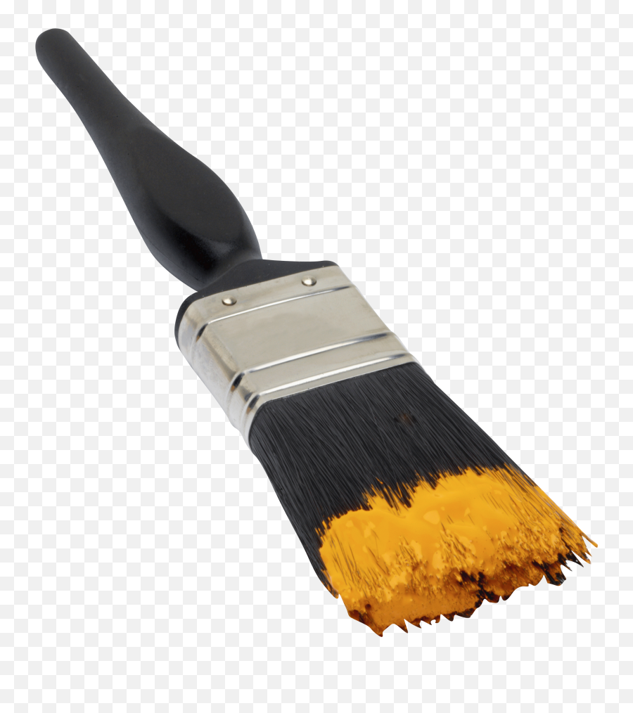 Paintbrush Png Transparent Png Image - Paint Brush Yellow Png Emoji,Paintbrush Png