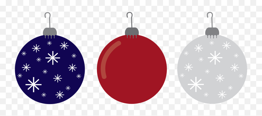Multicolored Christmas Balls Clipart - Transparent Christmas Balls Clipart Png Emoji,Balls Clipart
