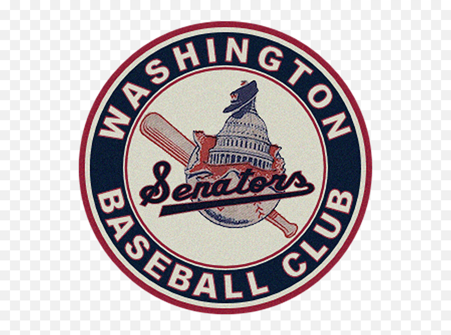 Washington Senators Retro Logo T - Washington Senators Circle Logo Emoji,Senators Logo