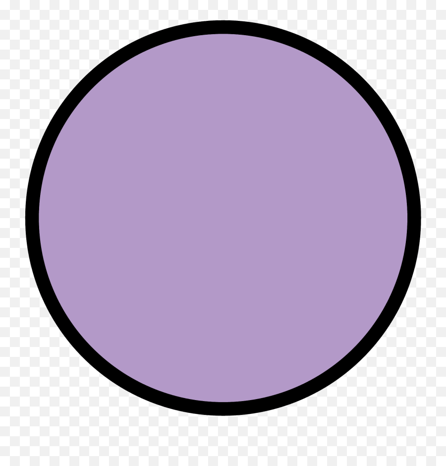 Purple Circle Emoji Clipart - Dot,Purple Circle Png