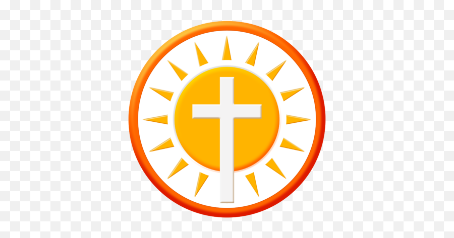 Sunshine Clipart Cross - Christian Cross Emoji,Cross Clipart