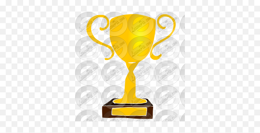 Trophy Stencil For Classroom Therapy Use - Great Trophy Event Emoji,Trophy Clipart