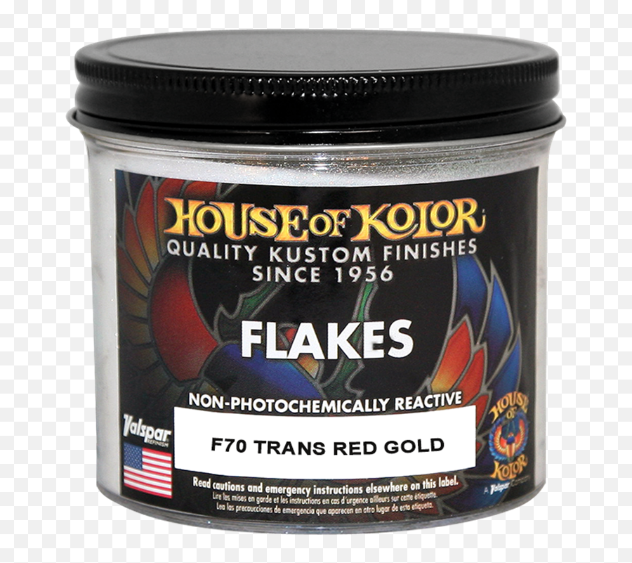 Translucent Red Gold Dry Flake - House Of Kolor Mini Flake Emoji,Gold Flakes Png