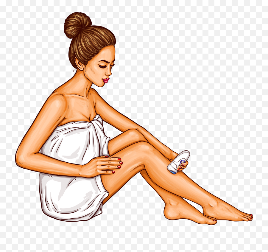 Cartoon Hair Removal Chicke Png Hd Cartoon Hair Removal - Hair Removal Cartoon Emoji,Cartoon Hair Png