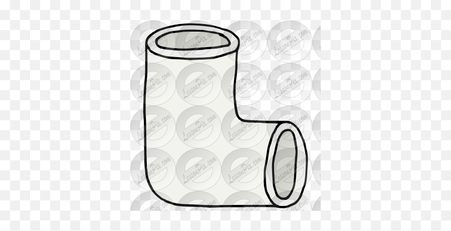 Pvc Elbow Picture For Classroom Therapy Use - Great Pvc Emoji,Elbow Clipart