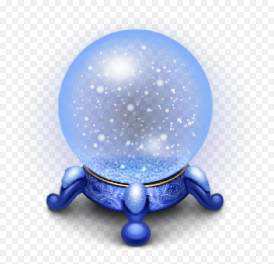 Download Mq Glob Snowglobe Winter Snow Emoji,Crystal Ball Transparent