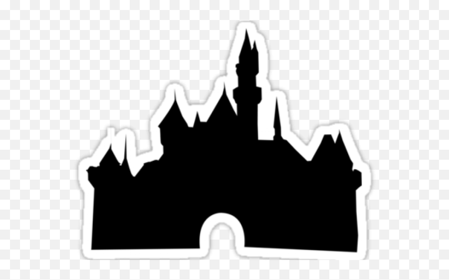 Disney Castle Png High - Quality Image Png Arts Clipart Disneyland Castle Silhouette Emoji,Castle Png