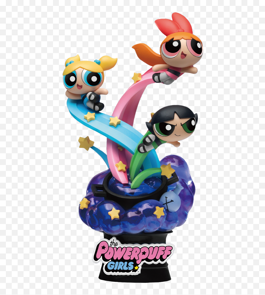 The Powerpuff Girls The Day Is Saved Statue Emoji,Girl Power Clipart