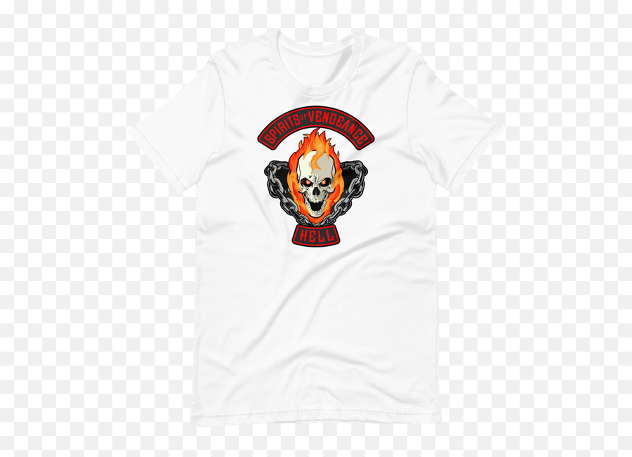 The Spirits Of Vengeance Motorcycle Club - Premium Tshirt Emoji,Vengeance Logo