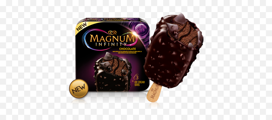 Download Magnum Ice Cream Bars Multipack Only 2 - Chocolate Emoji,Popsicle Png