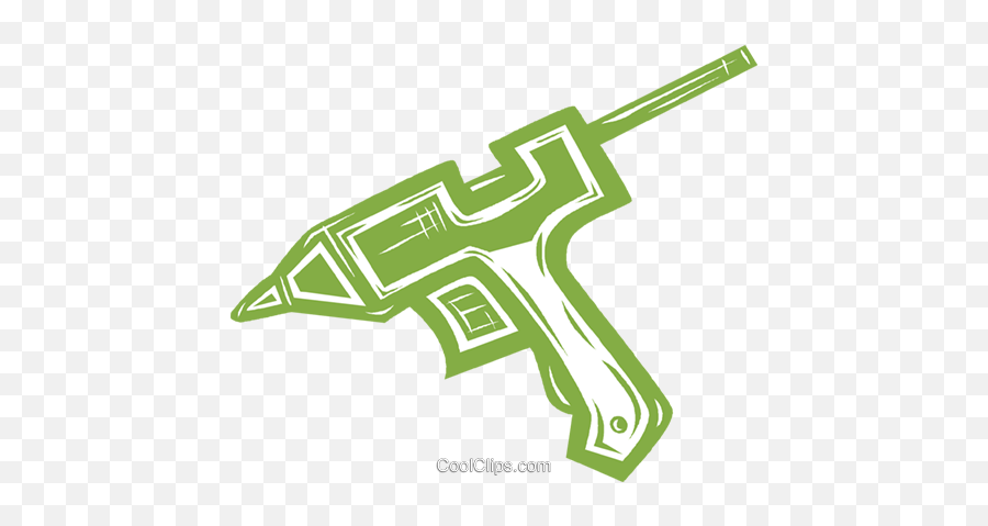 Glue Gun Royalty Free Vector Clip Art Illustration - Vc041972 Emoji,Guns Clipart