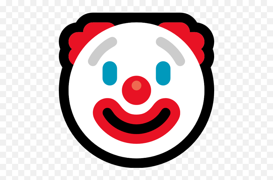 Emoji Image Resource Download - Microsoft Clown Emoji,Clown Emoji Png