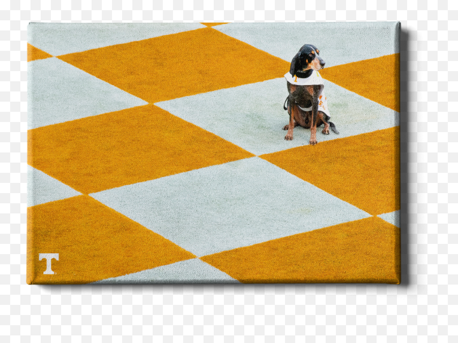 Tennessee Volunteers - Checkerboard Smokey Mat Emoji,Tennessee Vols Logo